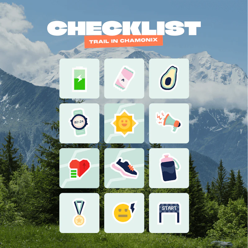 recap checklist chamonix