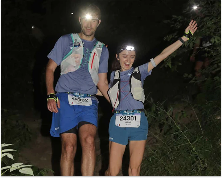 courir dans la nuit
