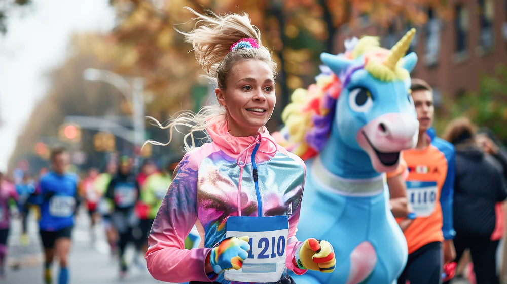 marathon humour