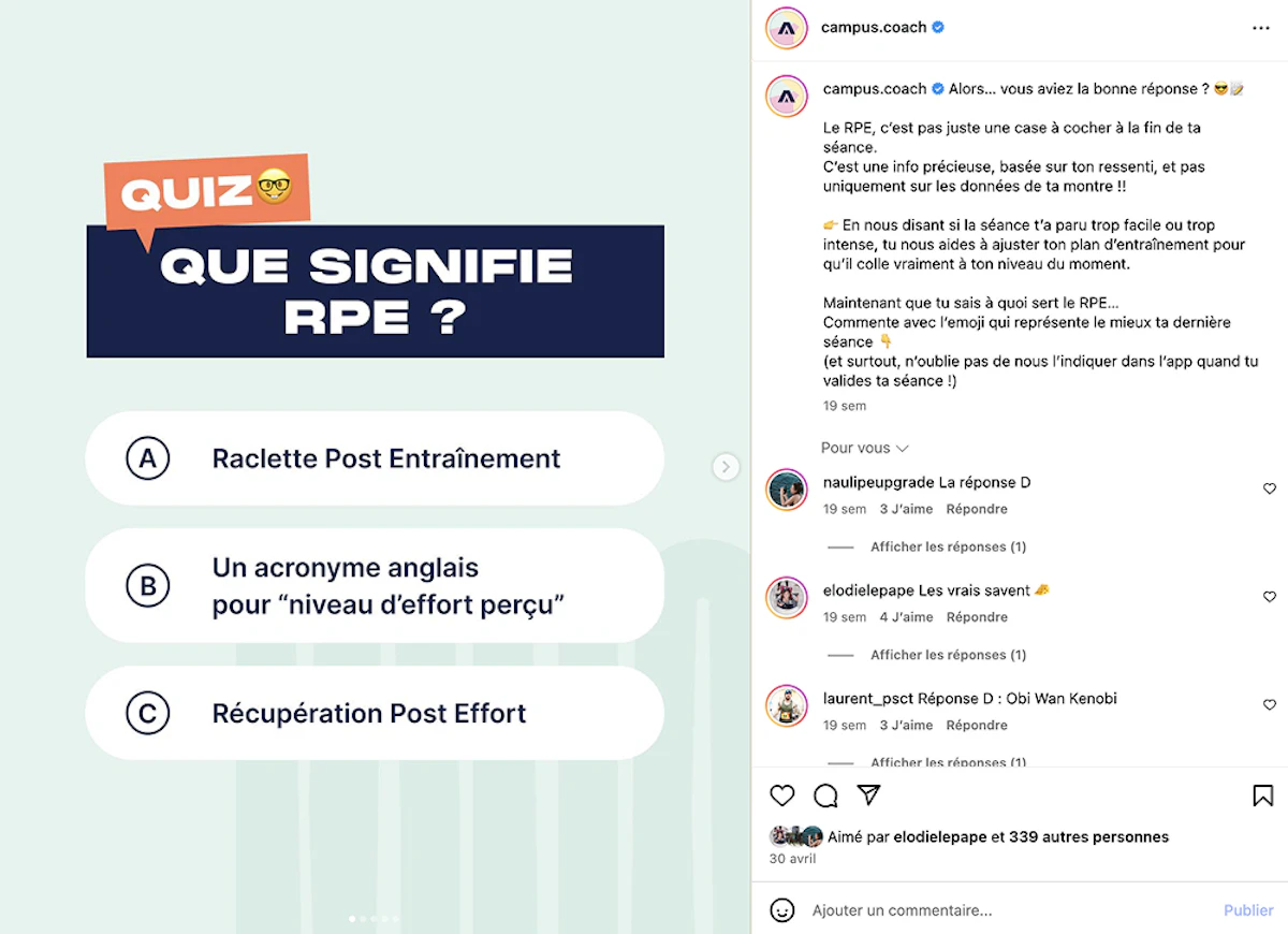 blague course à pied