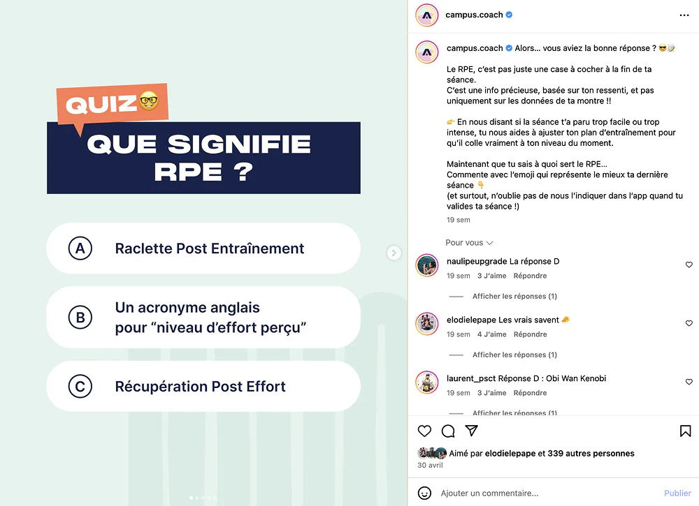 blague course à pied