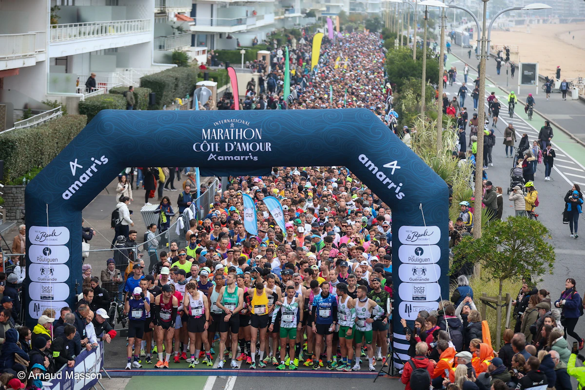 Marathon Côte d’Amour départ La Baule