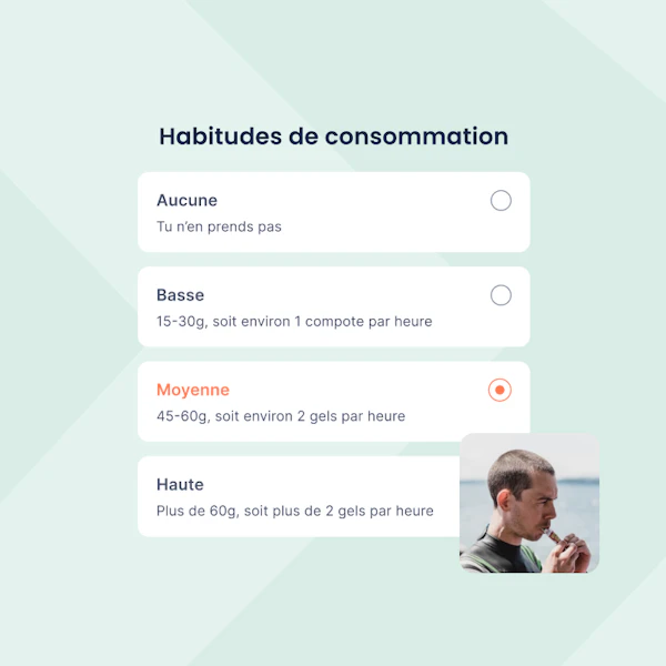 Gut training : habitudes de consommation
