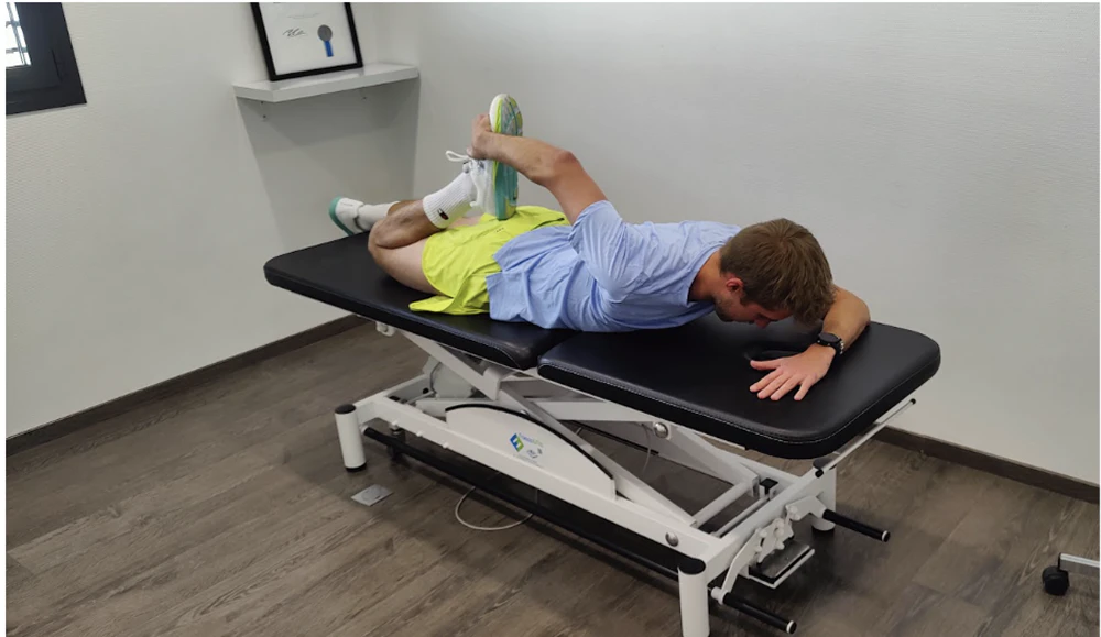 étirements quadriceps