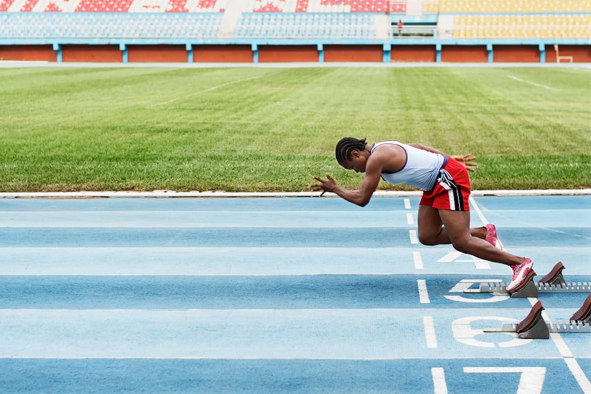 athlete starting line stadium 1