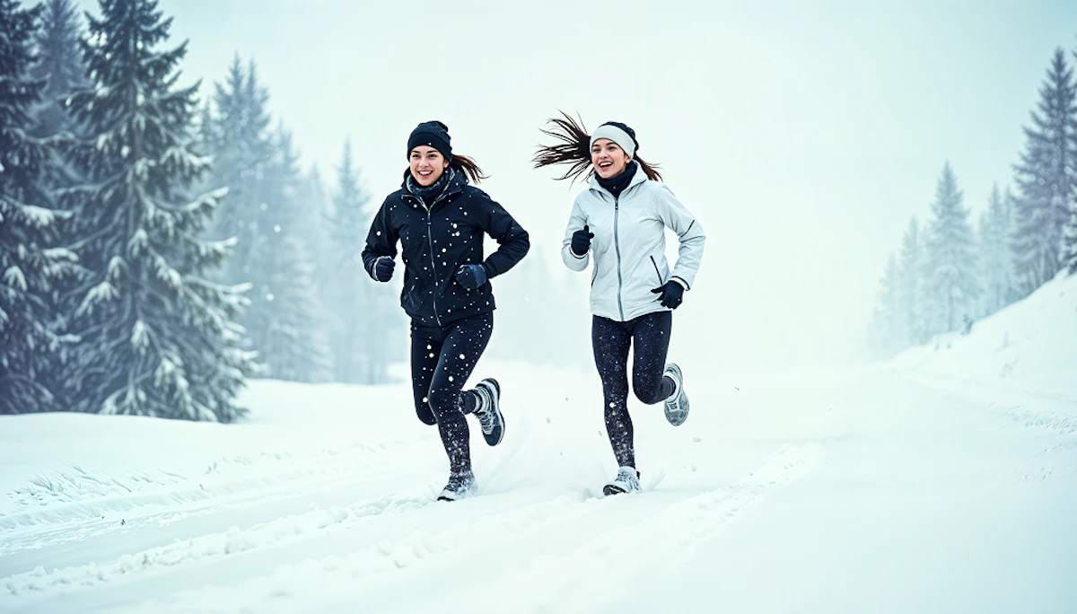 courir l'hiver