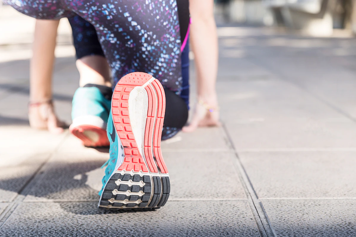 chaussures avec bon amorti
