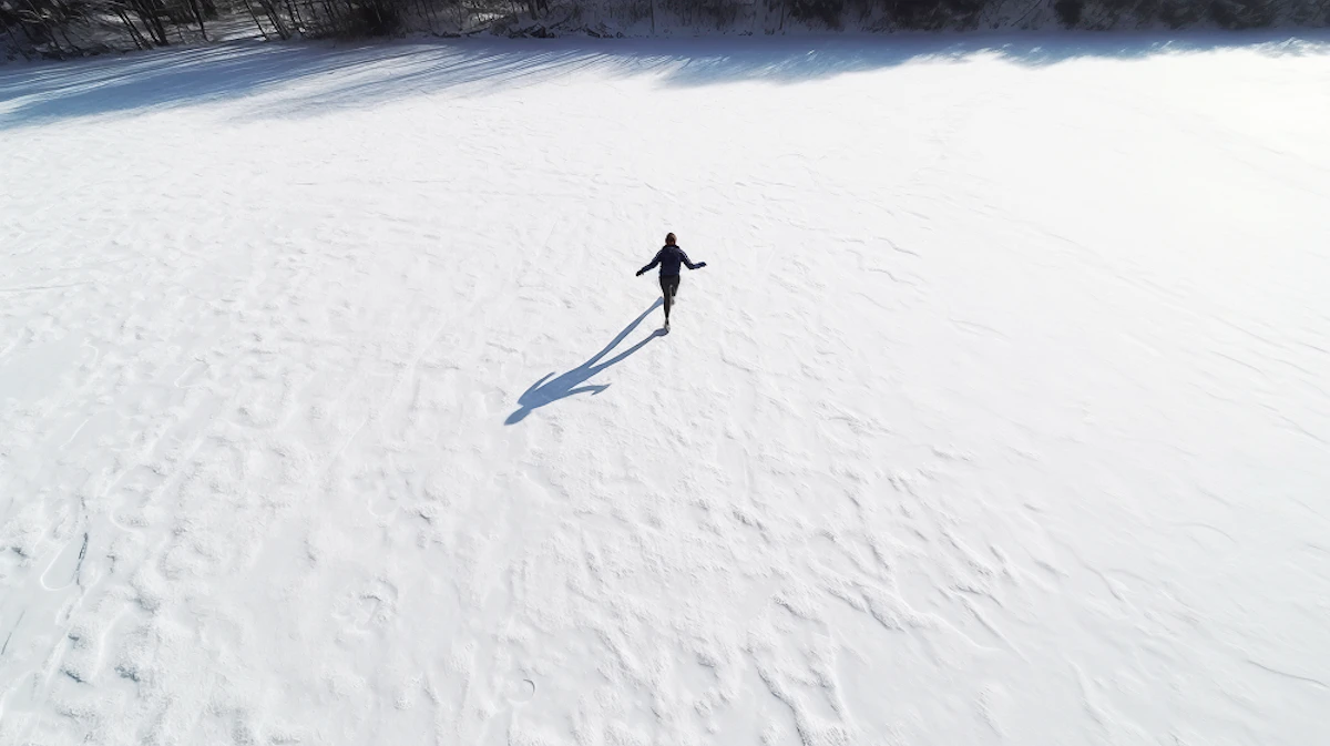 person practicing cold exposure metabolism 1