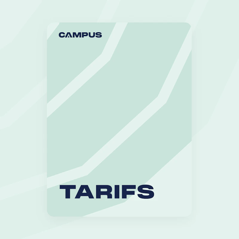 tarifs