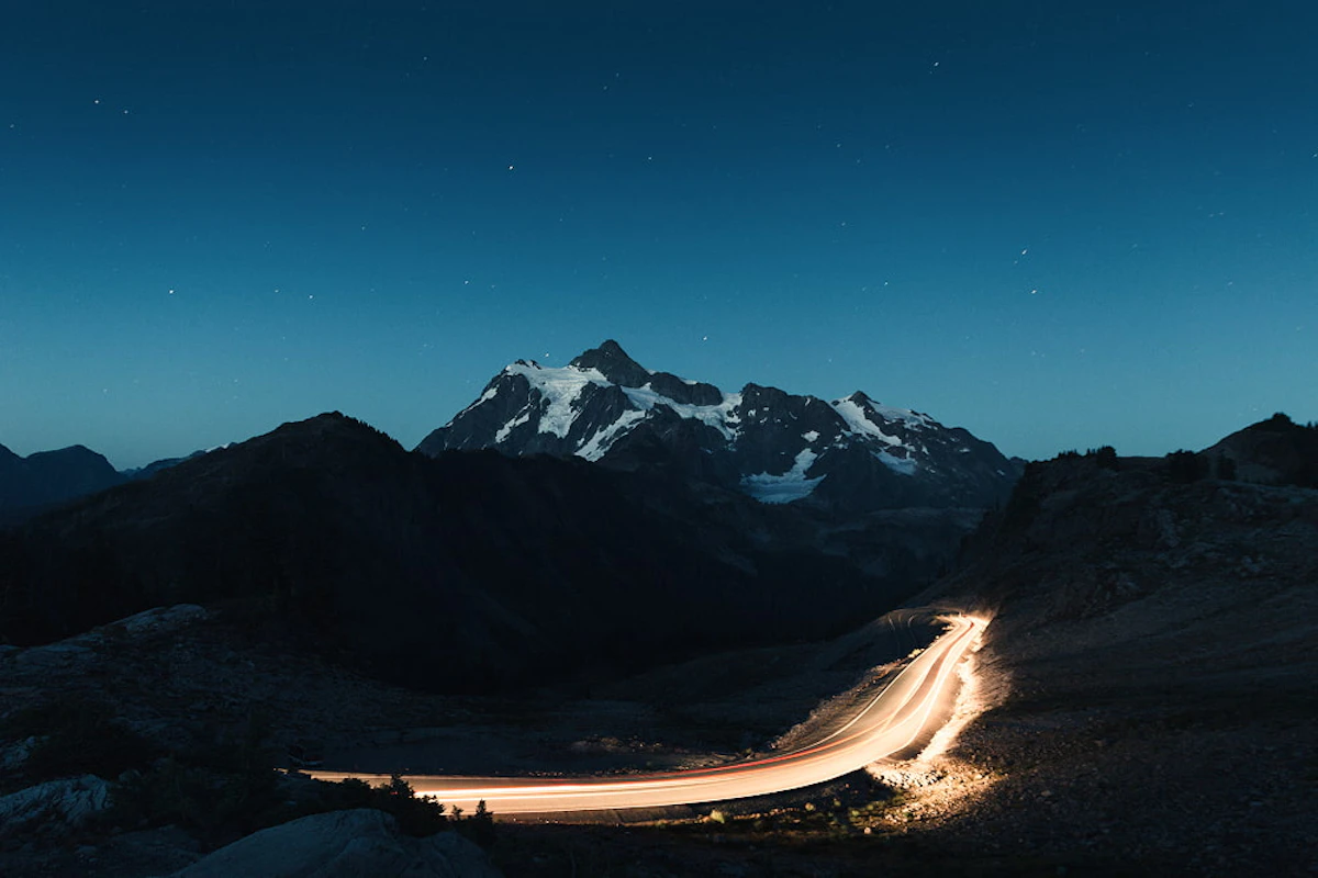running by night