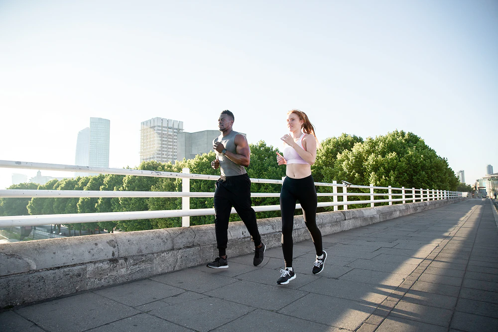 courir en ville pollution