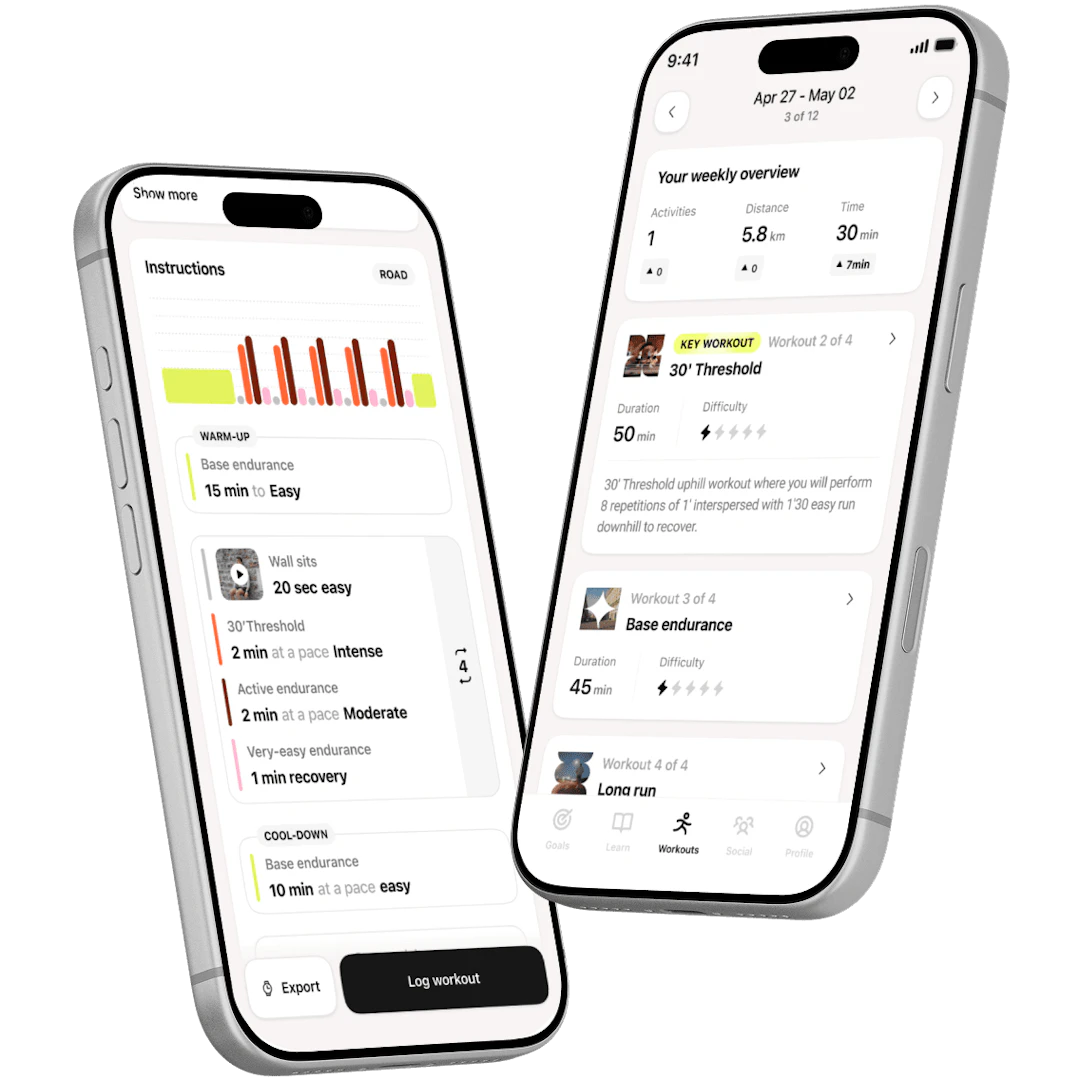 Campus Coach app screens