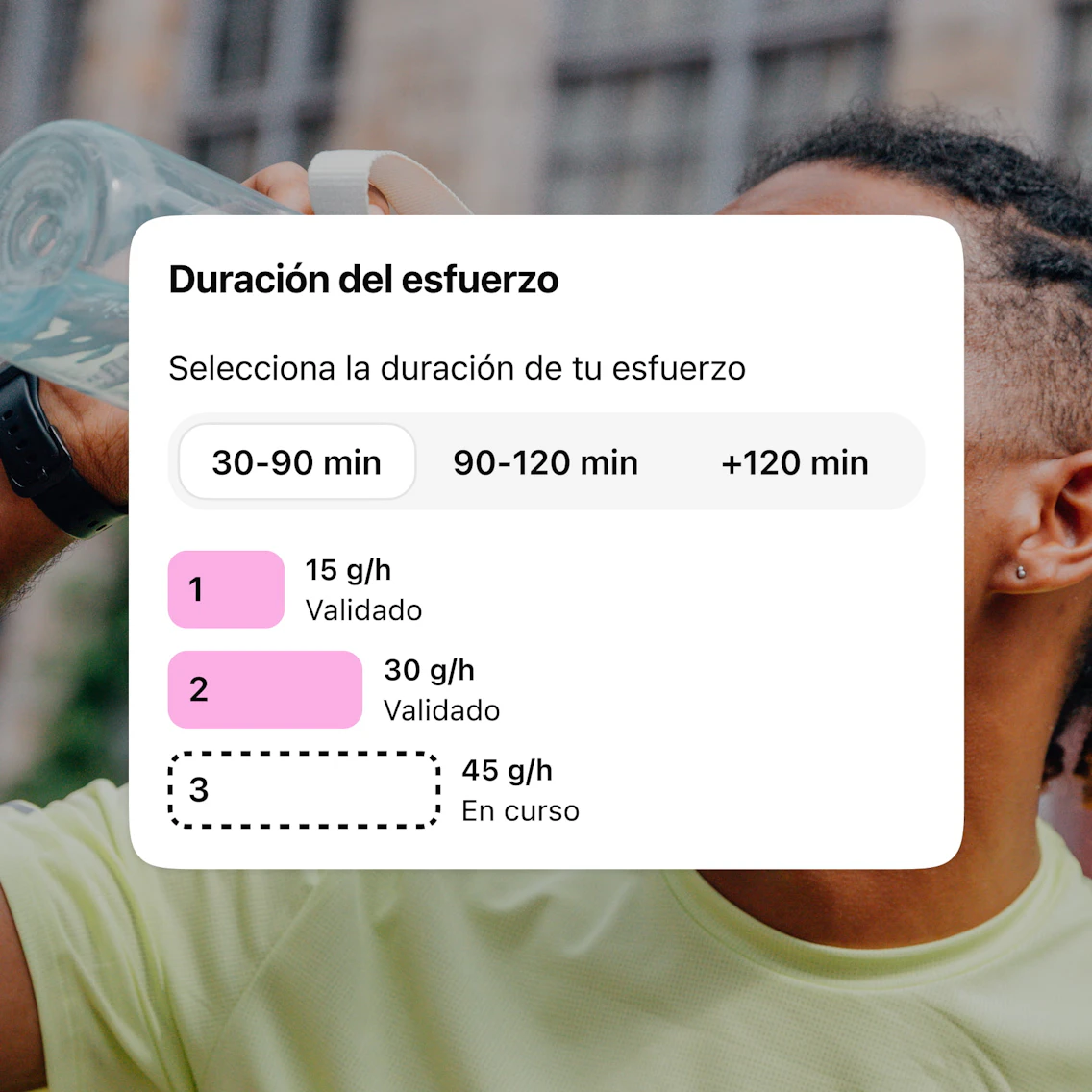 etapas de la evaluacion nutricional duracion del ejercicio aplicacion campus coach