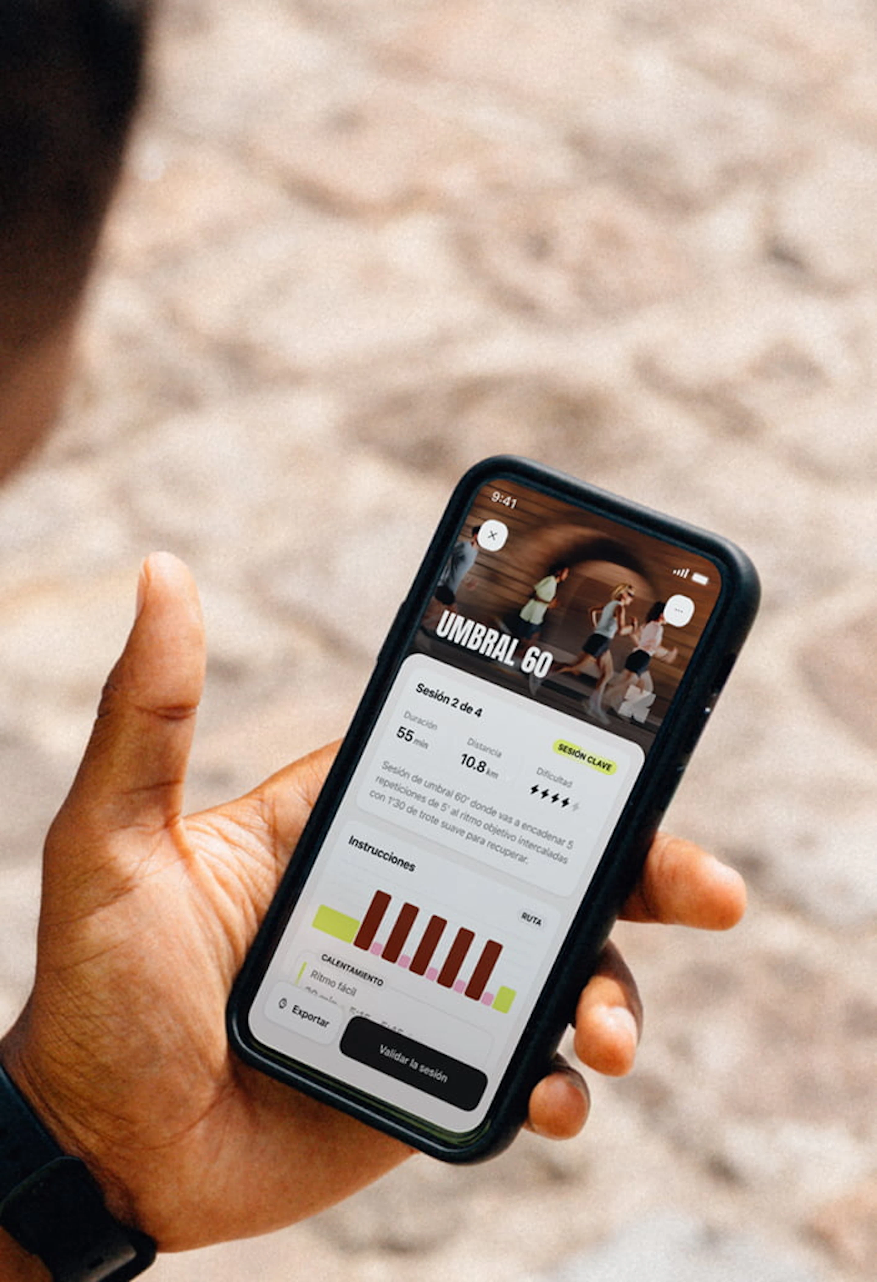 pulsa para iniciar tu prueba gratuita en el movil