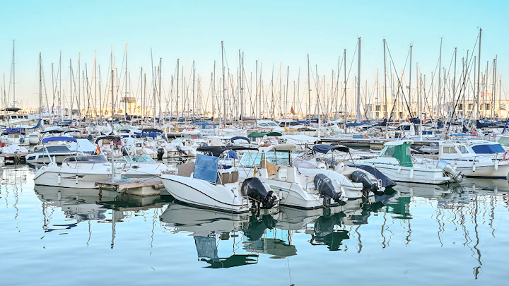 bateaux dans un port