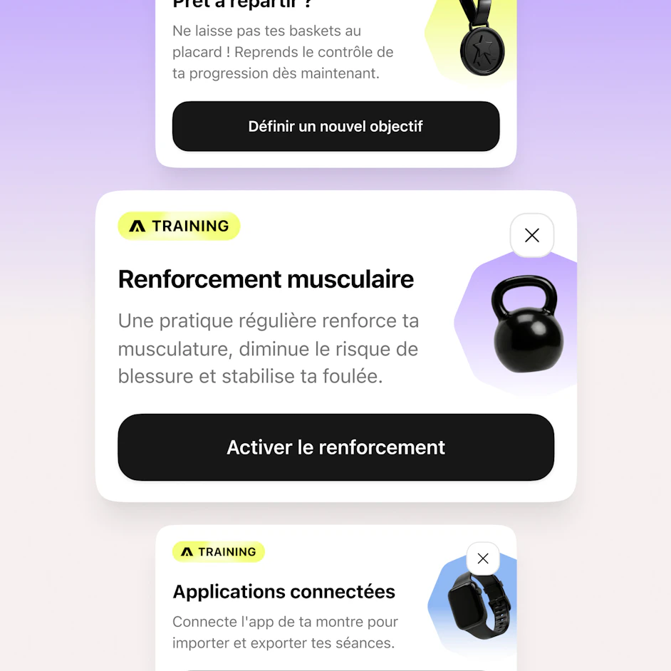 options ecran accueil application campus coach