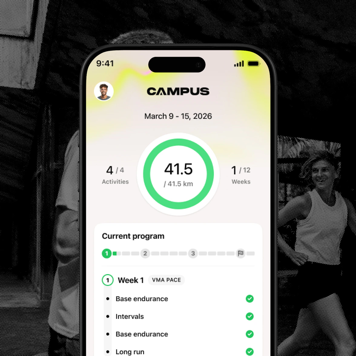 campus coach app visual home screen