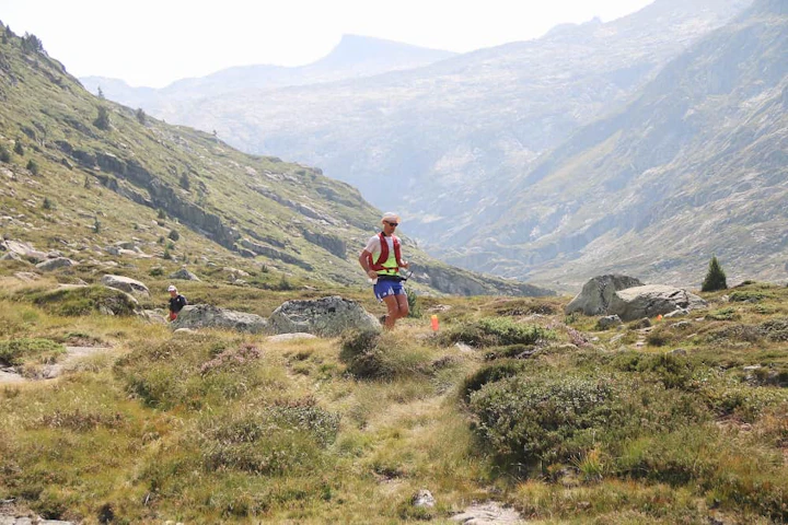 homme trail montagne