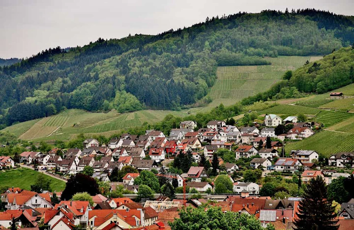 village paysage vallonne