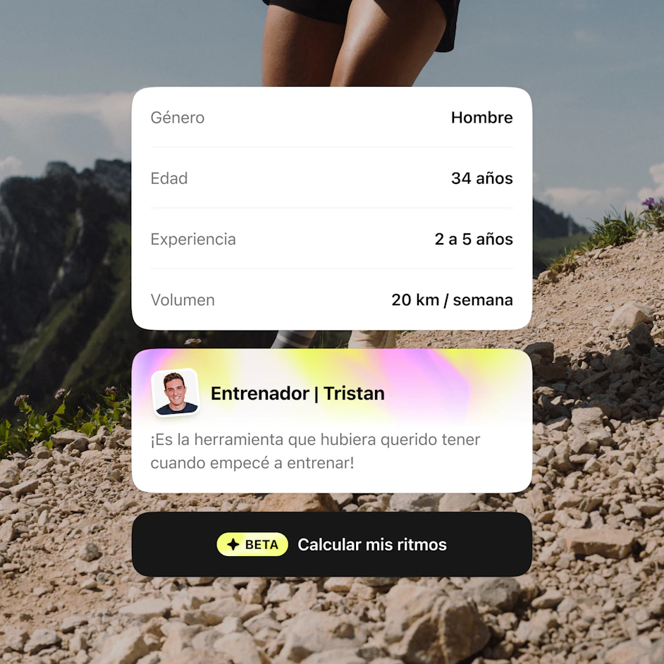 perfil corredor calcular mis ritmos sin cronometro campus coach app