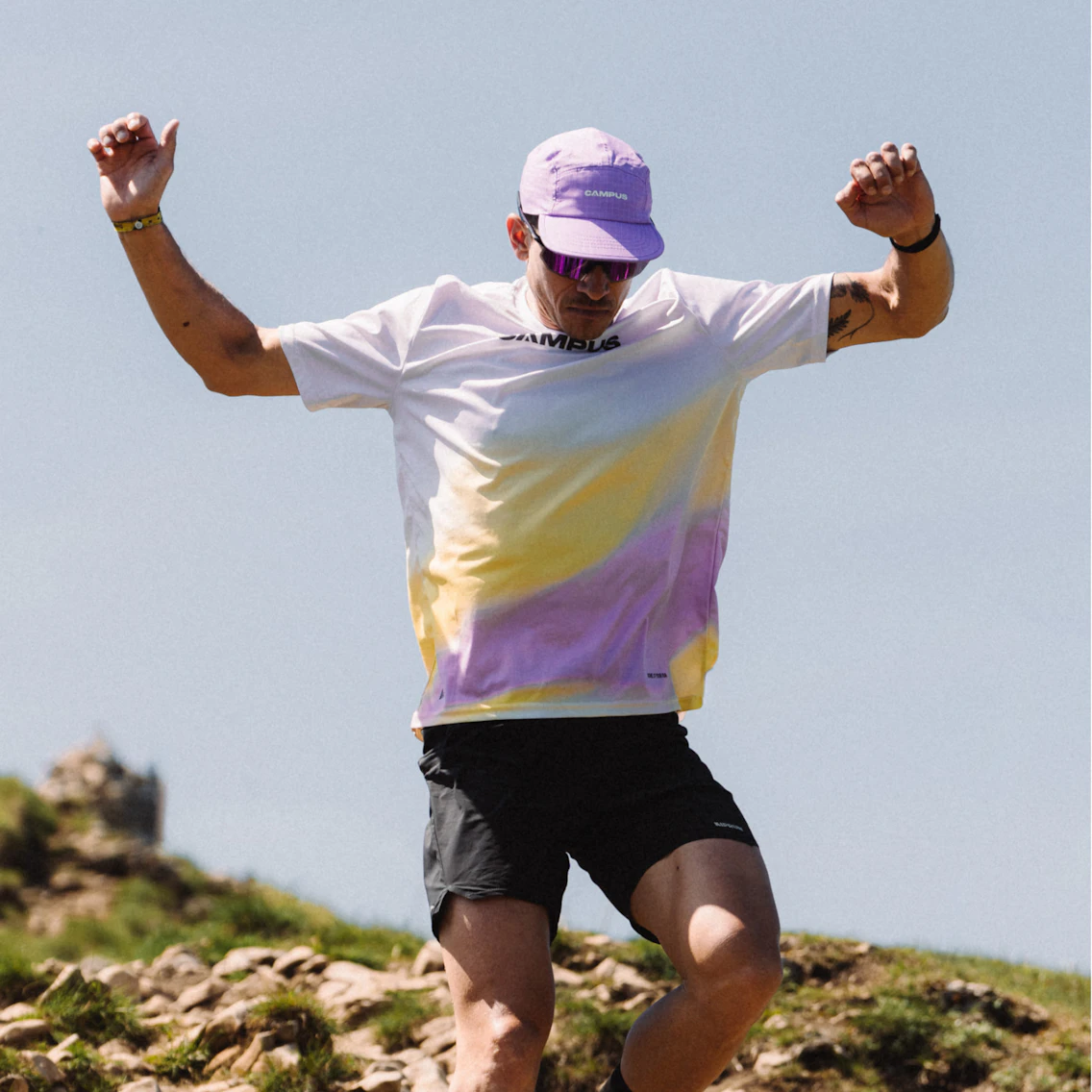 mathieu blanchard en descente trail