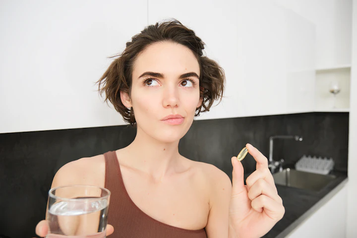femme hesite gelule complement