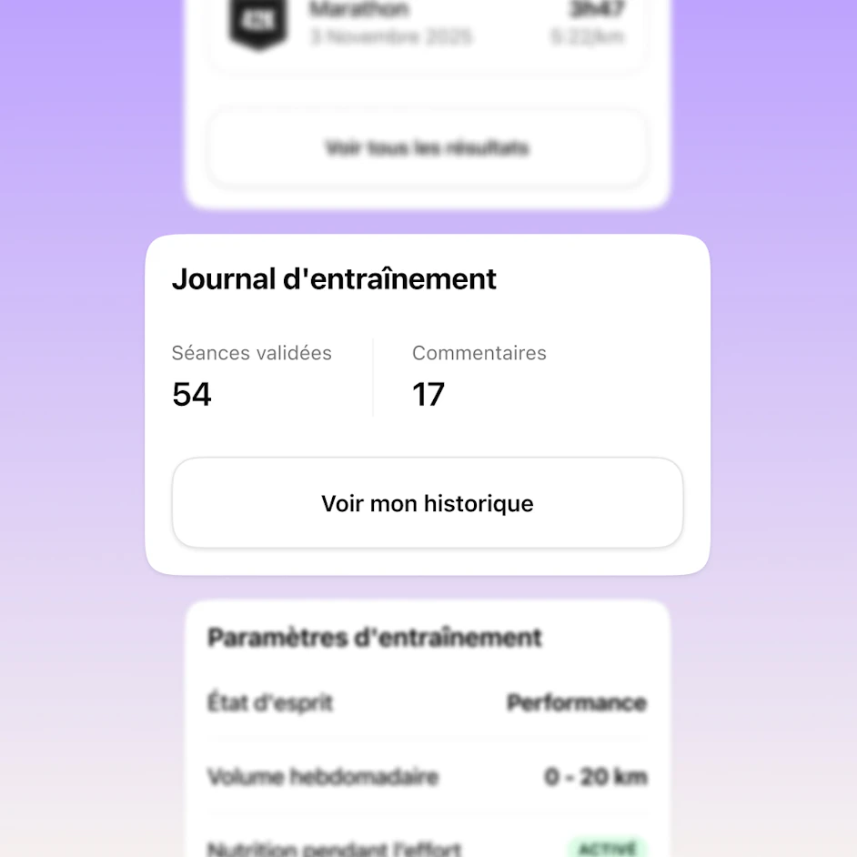 visuel acces journal dentrainement application campus coach