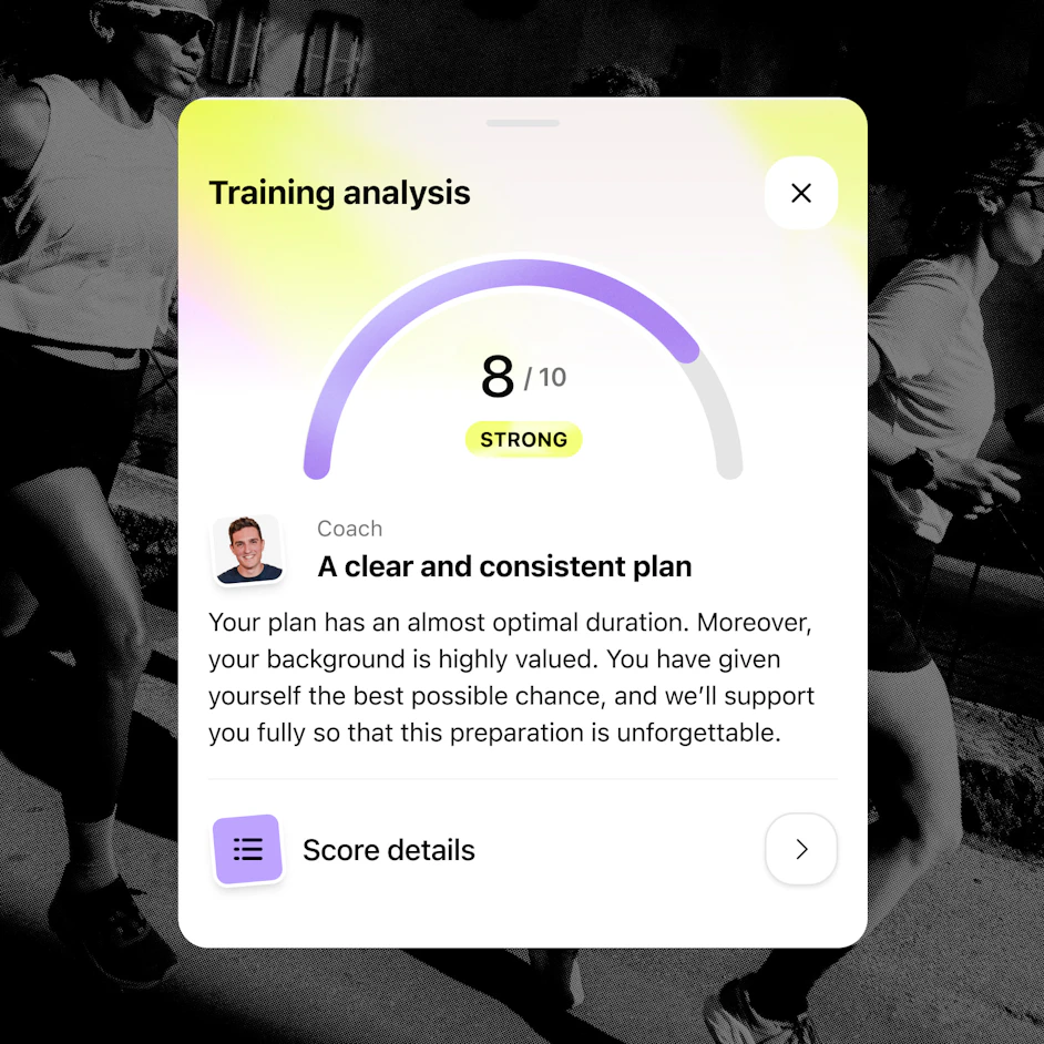 training analysis reduced constraints campus coach app