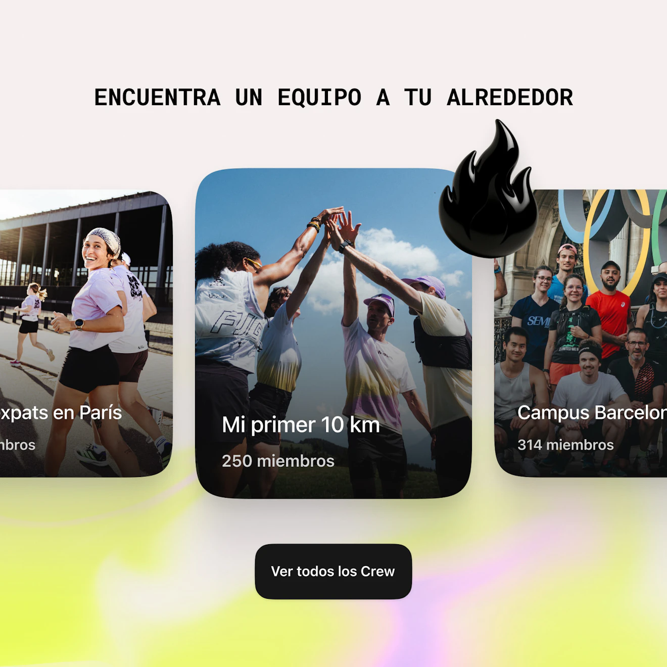 encuentra tu crew campus coach app