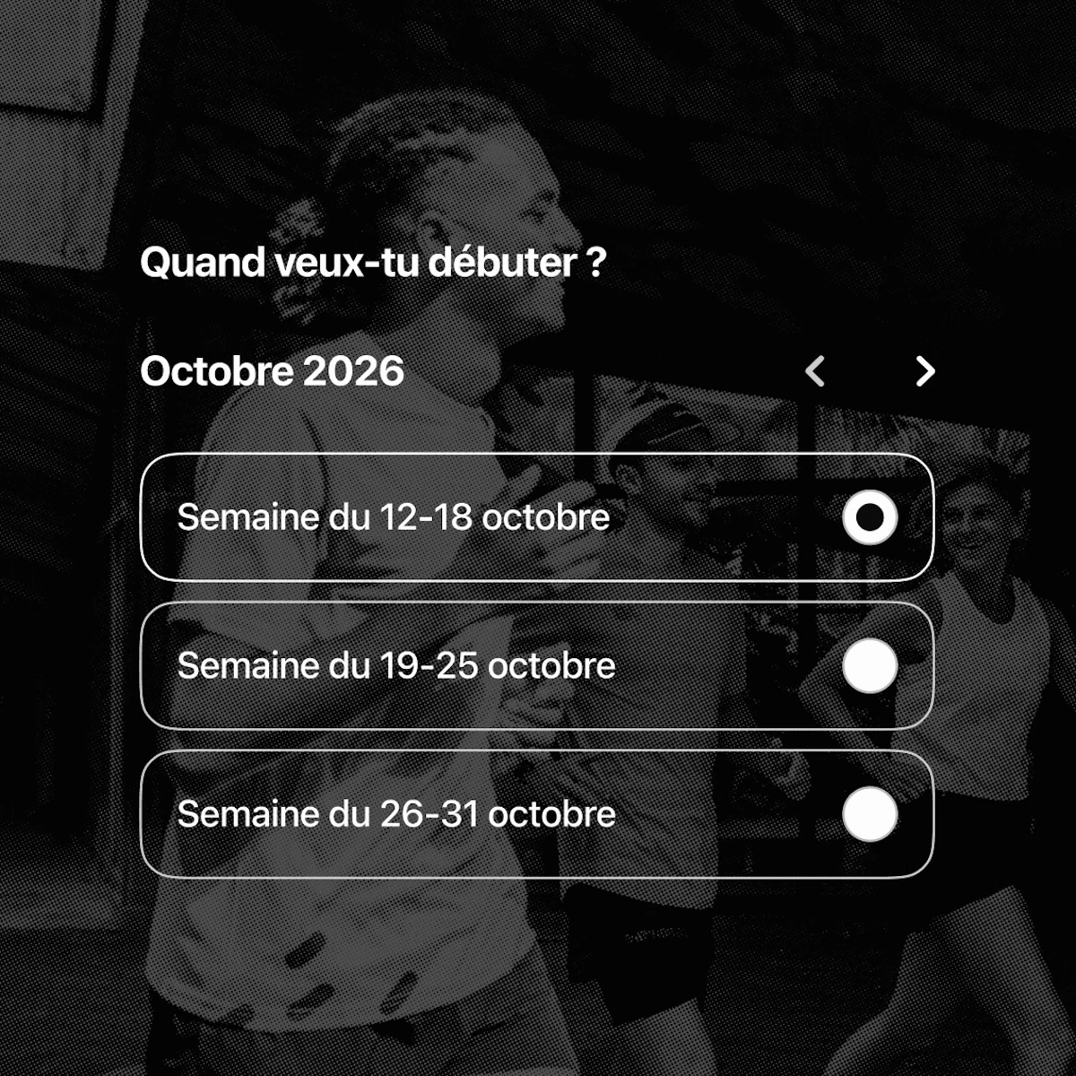 abaissement contraintes choix semaine