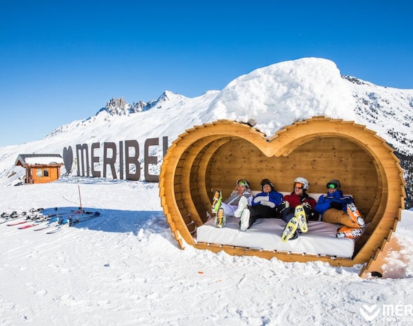 Méribel ski resort in the 3 Vallées Méribel ski resort in the 3 Vallées