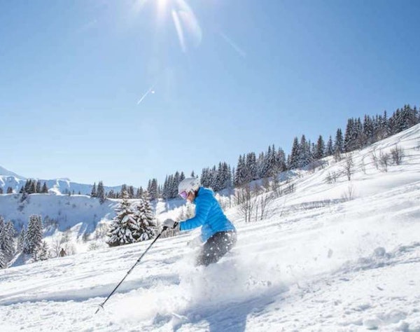 Les Portes du Mont-Blanc ski resort Combloux ski resort – ski slopes and ski lifts