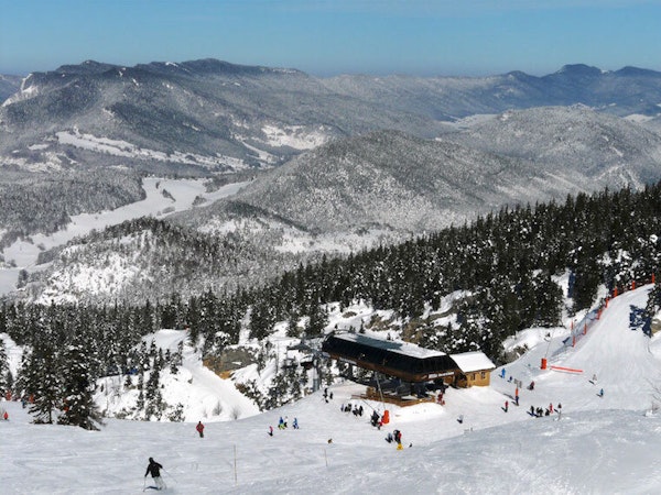 Corrençon-en-Vercors ski resort – ski slopes and ski lifts