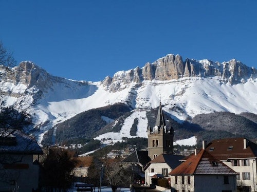 Gresse-en-Vercors ski resort – ski slopes and ski lifts