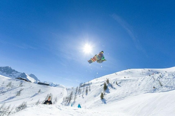 Isola 2000 ski resort – ski slopes and ski lifts