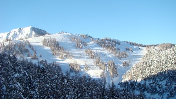 La Colmiane ski resort – ski slopes and ski lifts