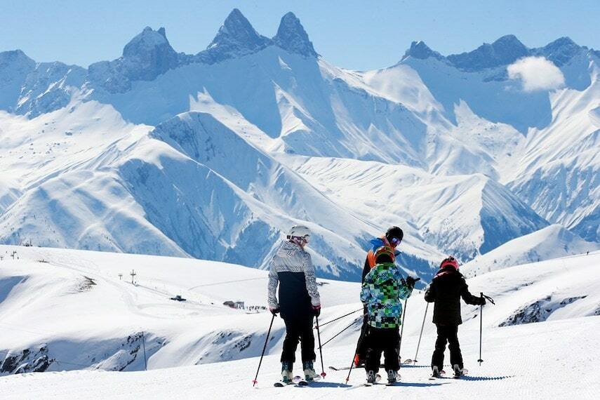 Vacances en famille aux Sybelles