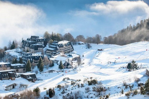 Val Louron ski resort in the Pyrenees Val Louron ski resort in the Pyrenees