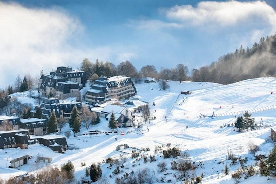 Val Louron ski resort in the Pyrenees