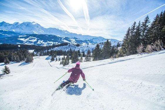 Saint-Gervais Mont-Blanc ski resort – ski slopes and ski lifts