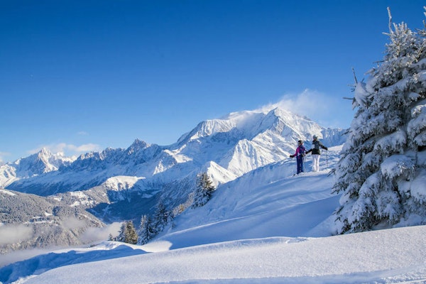 Saint-Gervais Mont-Blanc ski resort – ski slopes and ski lifts