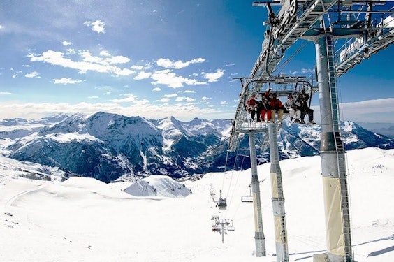 Orcières Merlette 1850 ski resort – ski slopes and ski lifts