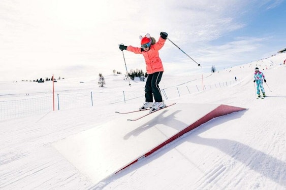 Peyragudes ski resort – ski slopes and ski lifts