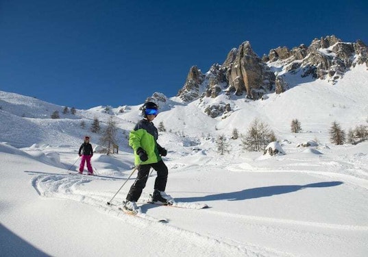 Réallon ski resort in the Hautes-Alpes
