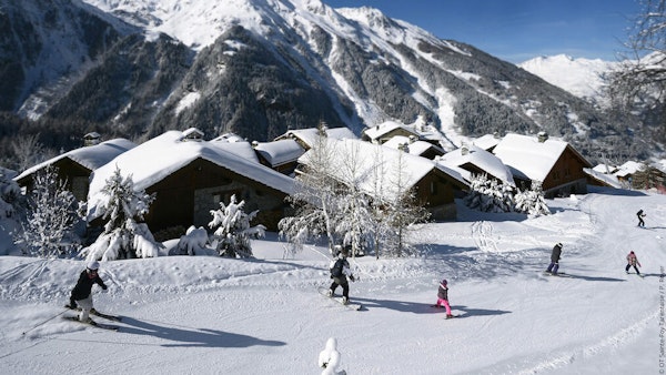 Sainte-Foy-Tarentaise ski resort in Savoie