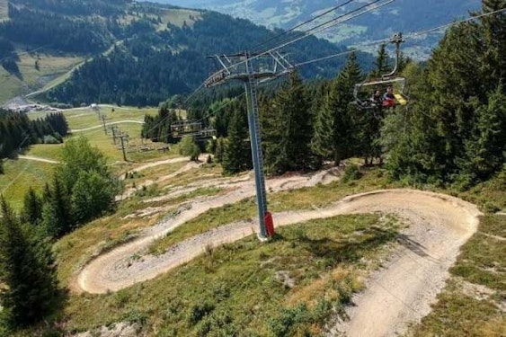 Les Gets Bike Park – downhill mountain biking trails