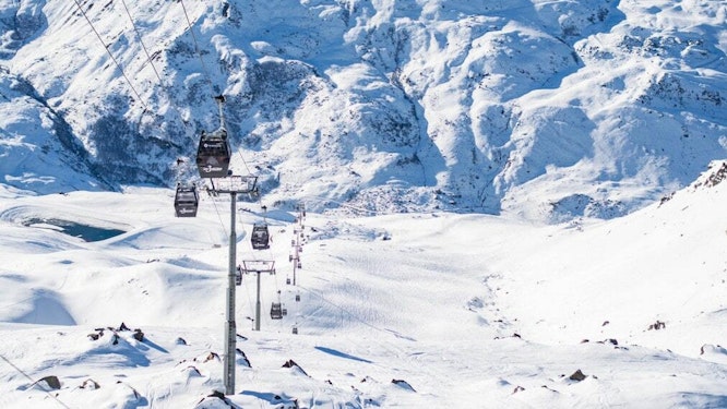 Les Menuires Telecabine 3 Vallees