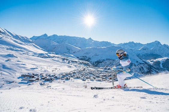 Alpe d'Huez Ski de piste à l'Alpe d'Huez