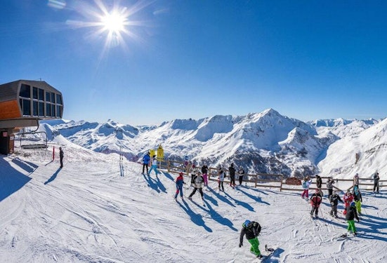 Auron ski area in Alpes-Maritimes — Southern Alps ski resort
