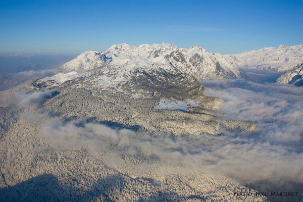 Mountain panorama in Chamrousse — Passe Montagne partner
